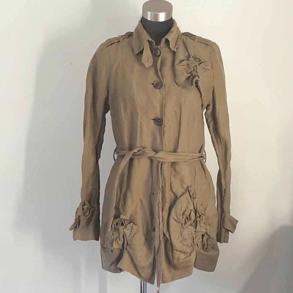 Gryphon New York Knot Trench Jacket